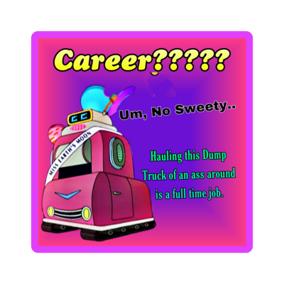 Crushinator Career Sticker (includes five stickers)