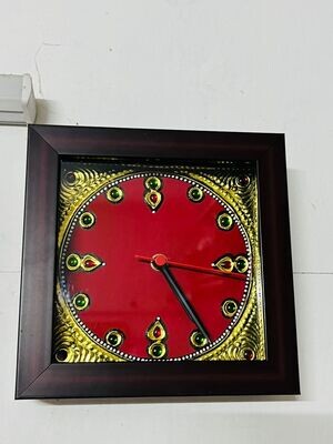 Tanjore Painting Clock