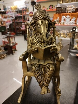 Ganesha brass idol