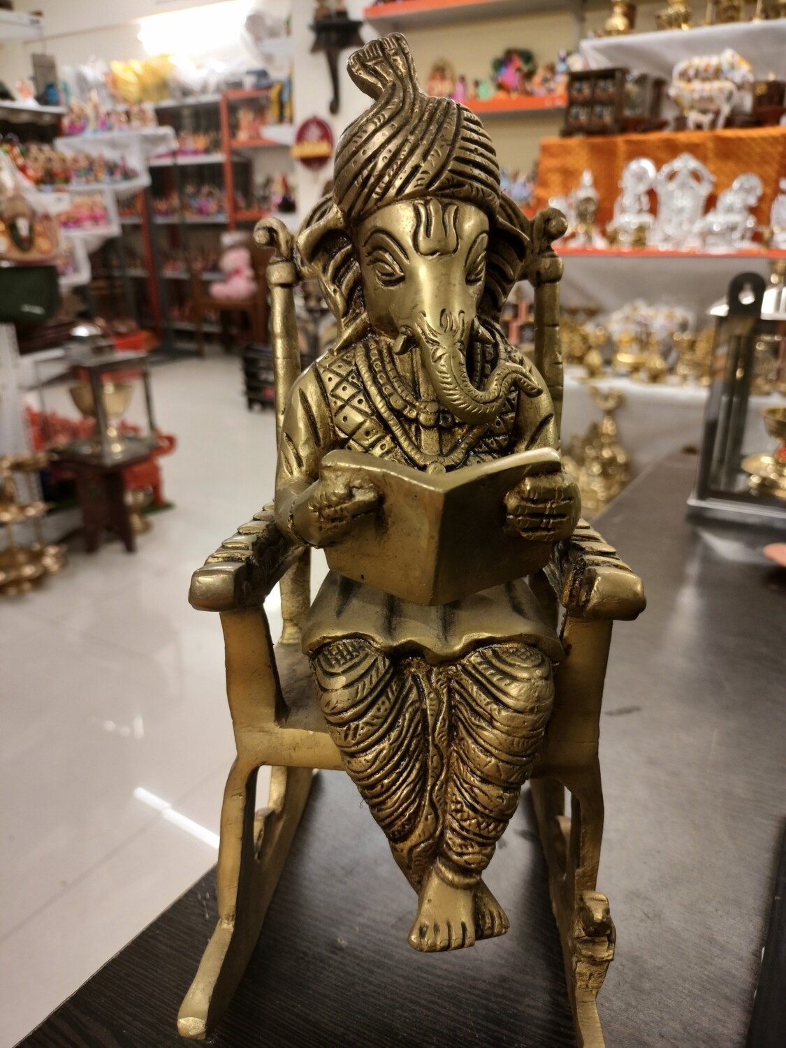 Ganesha brass idol