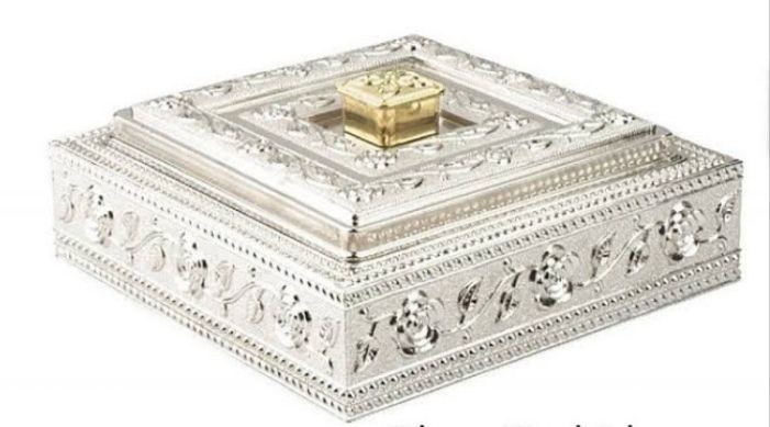 Silver orchid multipurpose box