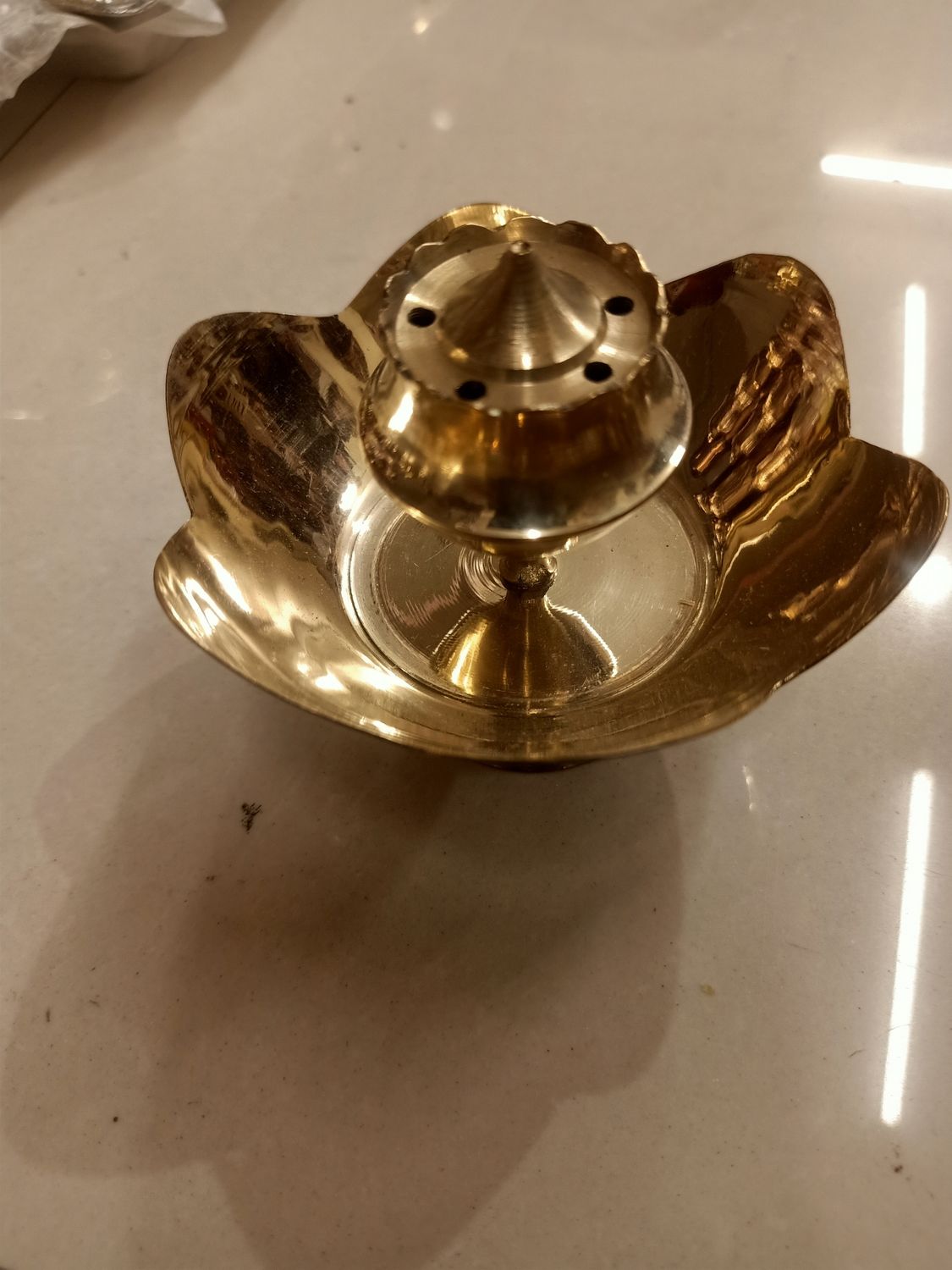 Brass Agarbatti holder