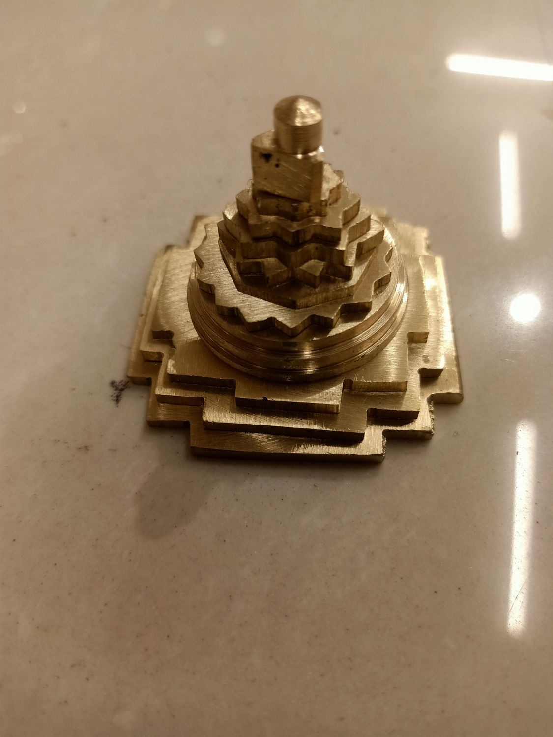 Brass srichakram