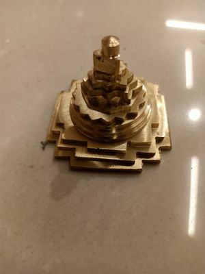 Brass srichakram