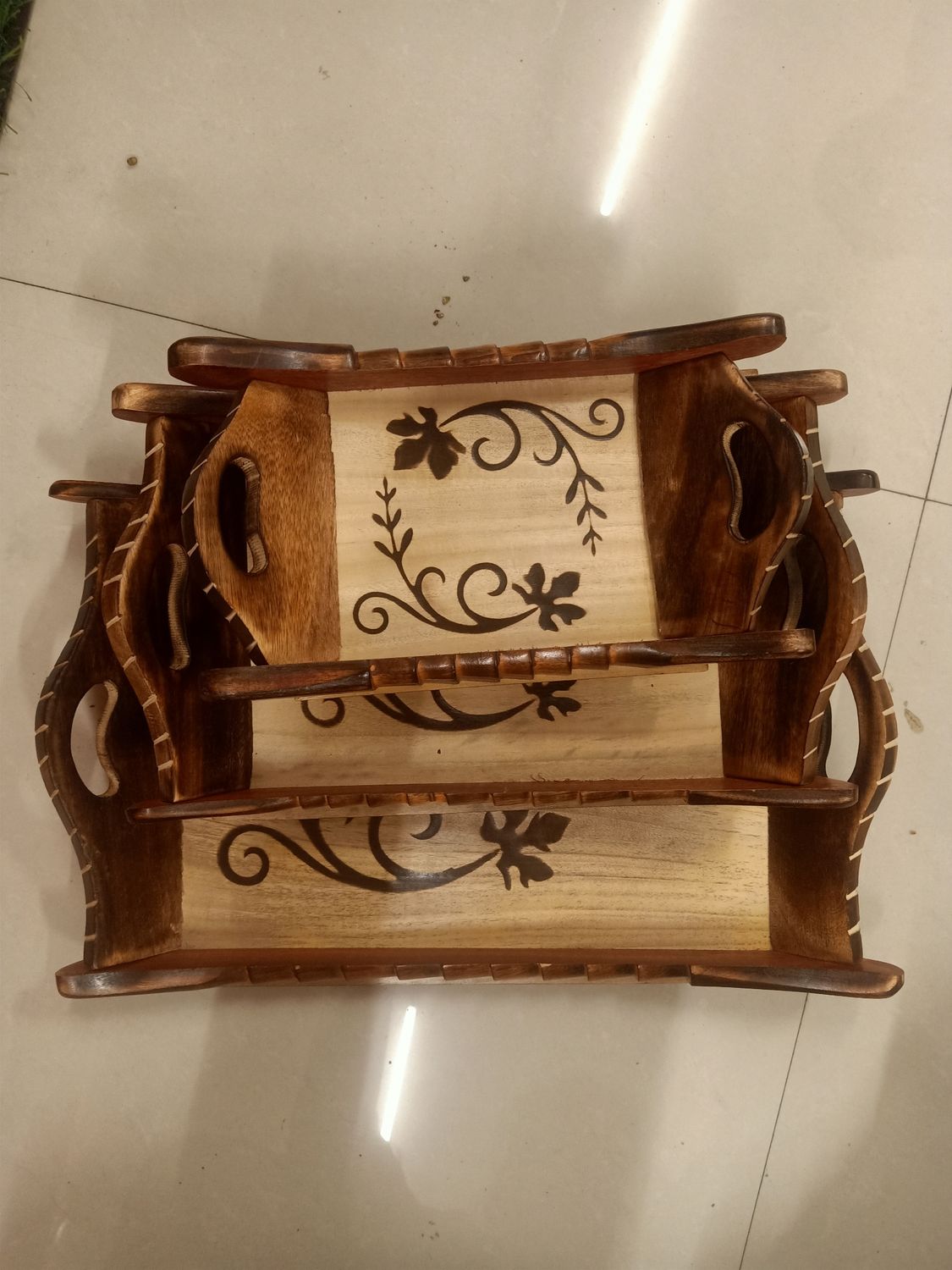 Wooden trays combo