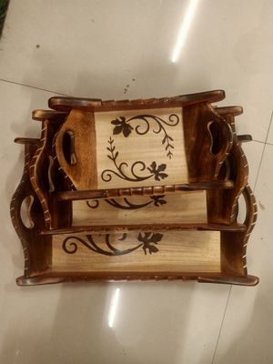 Wooden trays combo