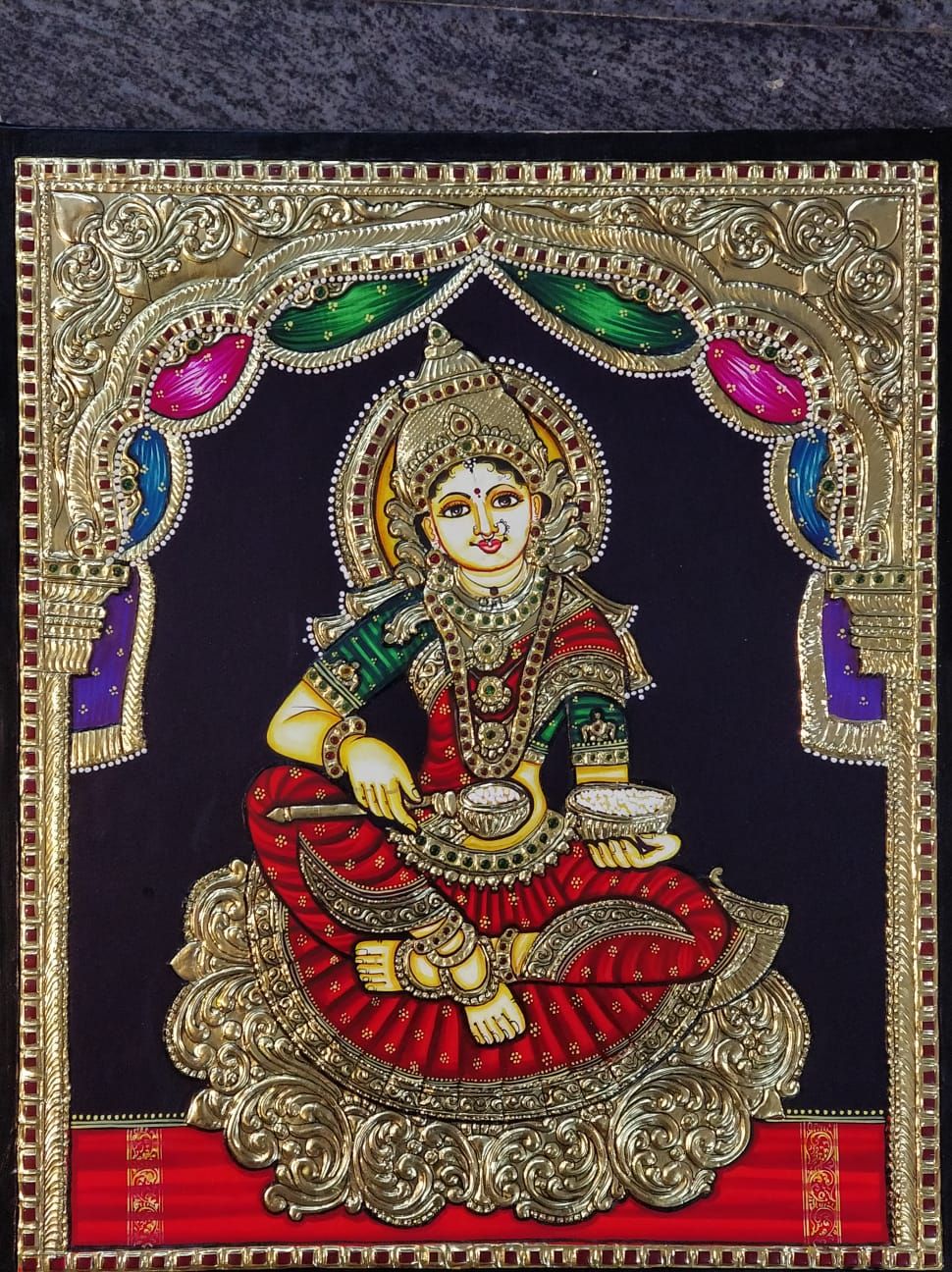 Annapoorani Tanjore Painting