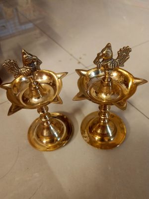 Brass diyas