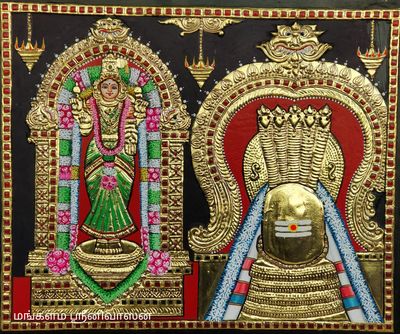 Vaithyanatha Swami Tanjore painting