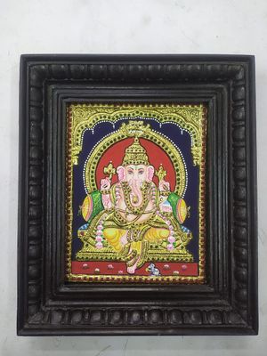Ganesha Tanjore Painting