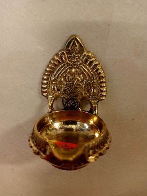 Brass Kubera kamakshi diya
