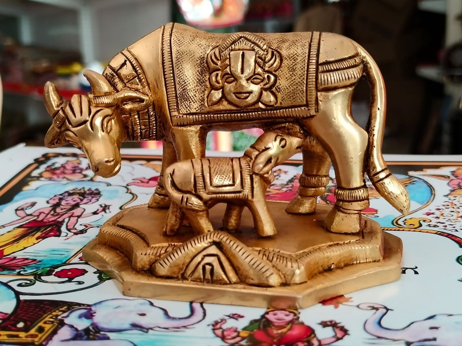 Brass Kamadenu