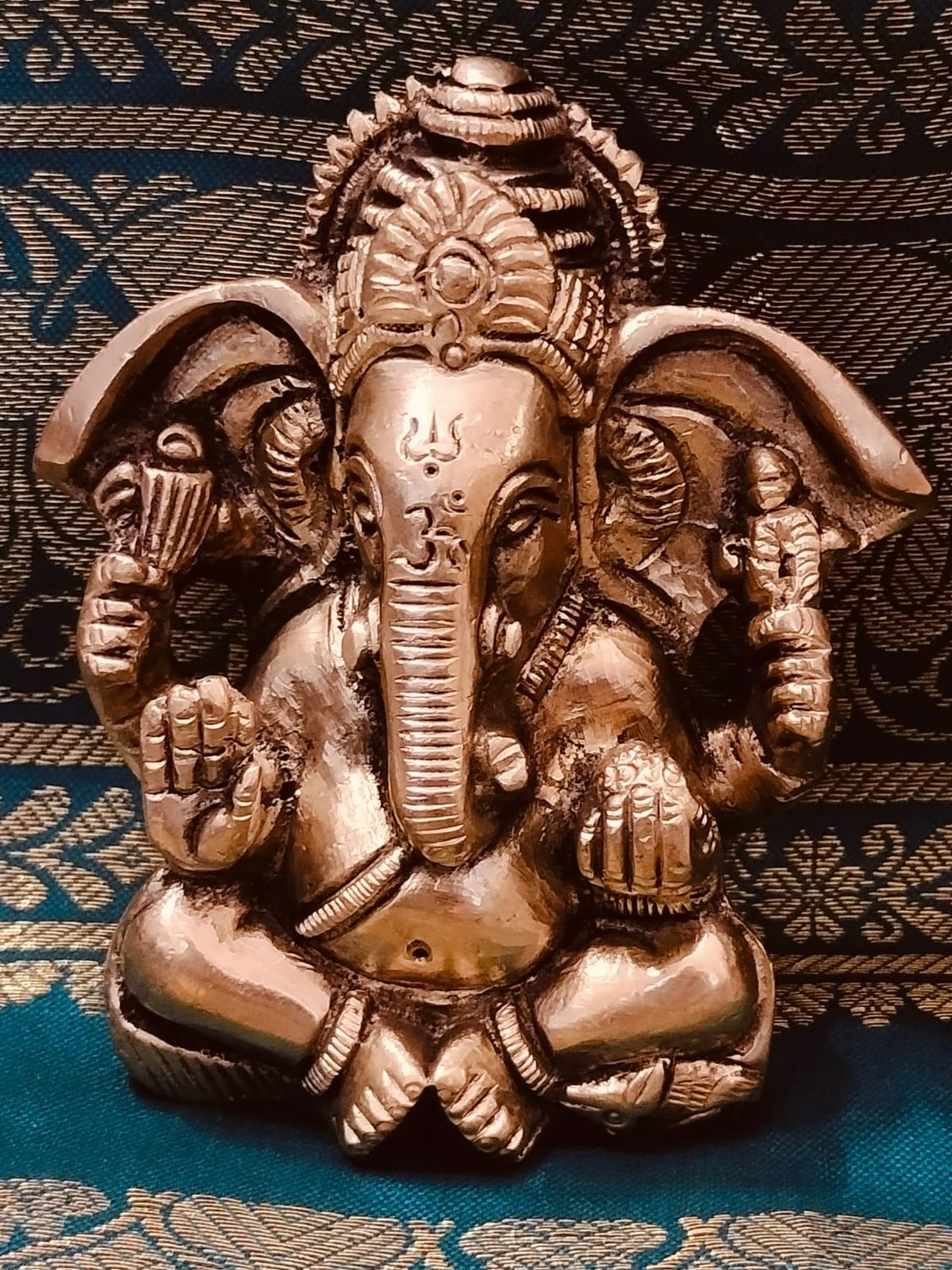 Brass ganesha