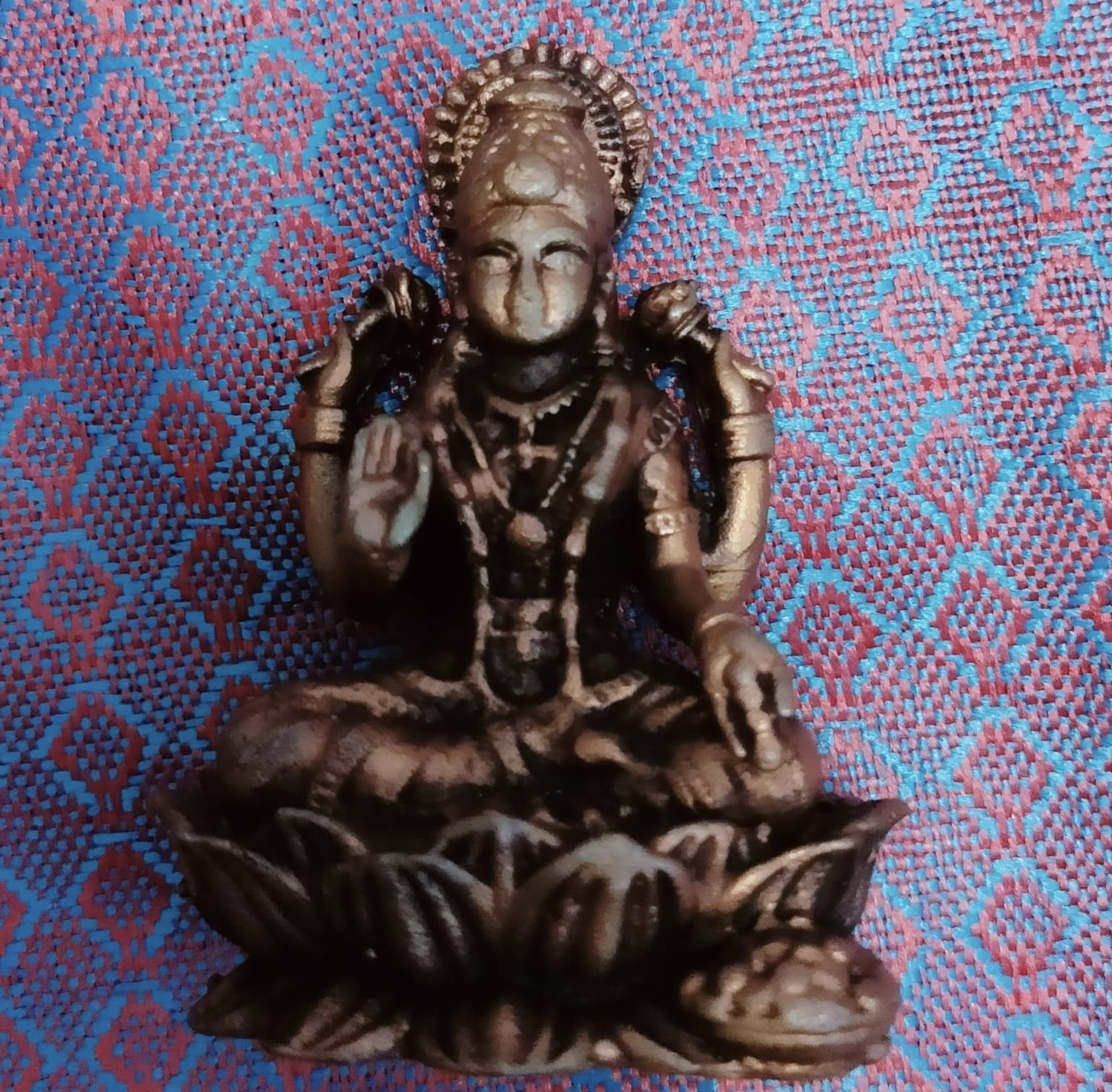 Copper lakshmi