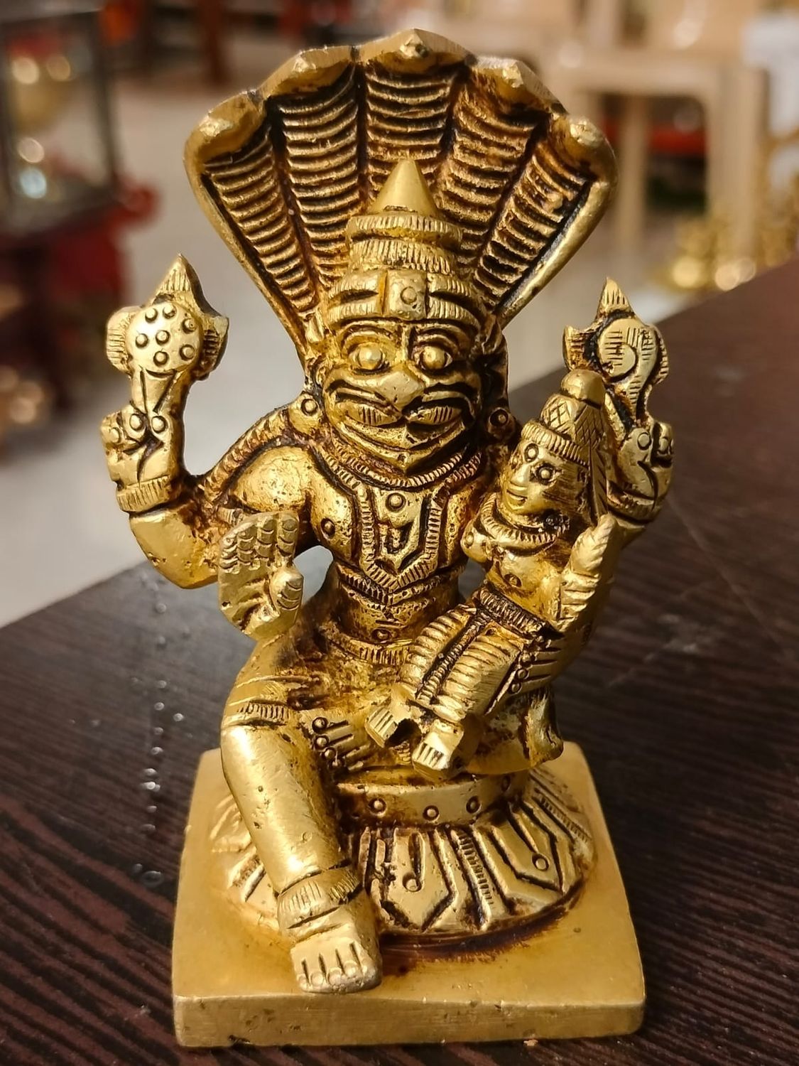 Brass lakshmi narashimar