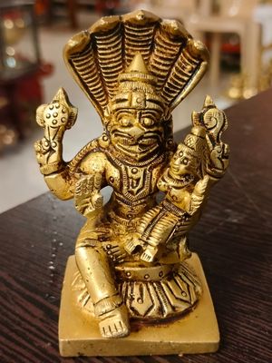 Brass lakshmi narashimar