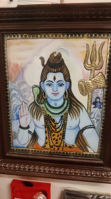 Shivan Tanjore painting