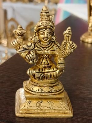 Brass Kamakshi idol