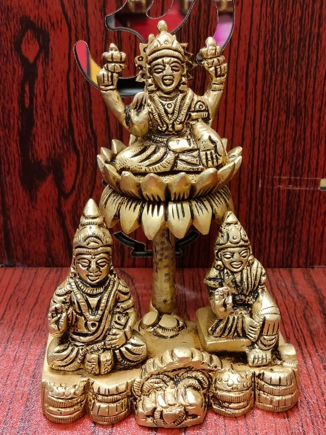 Brass kubbera lakshmi idol