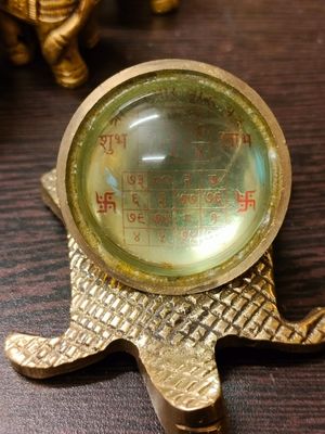 Brass vasthu tortoise