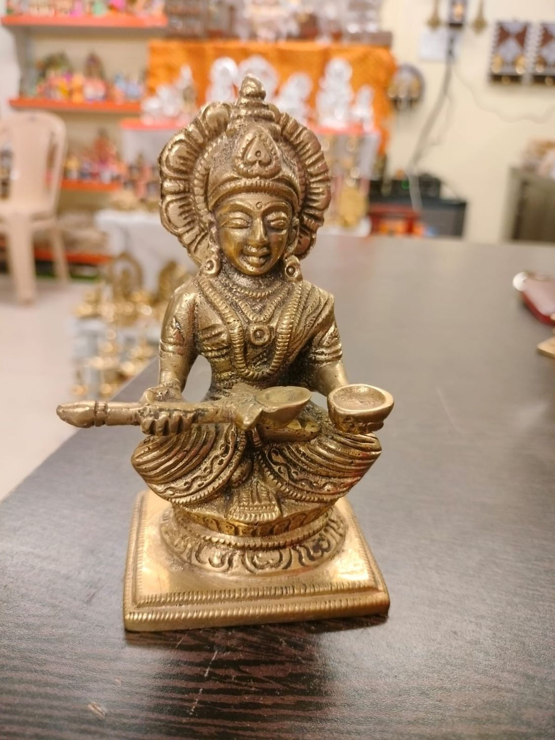 Brass Anapurani idol
