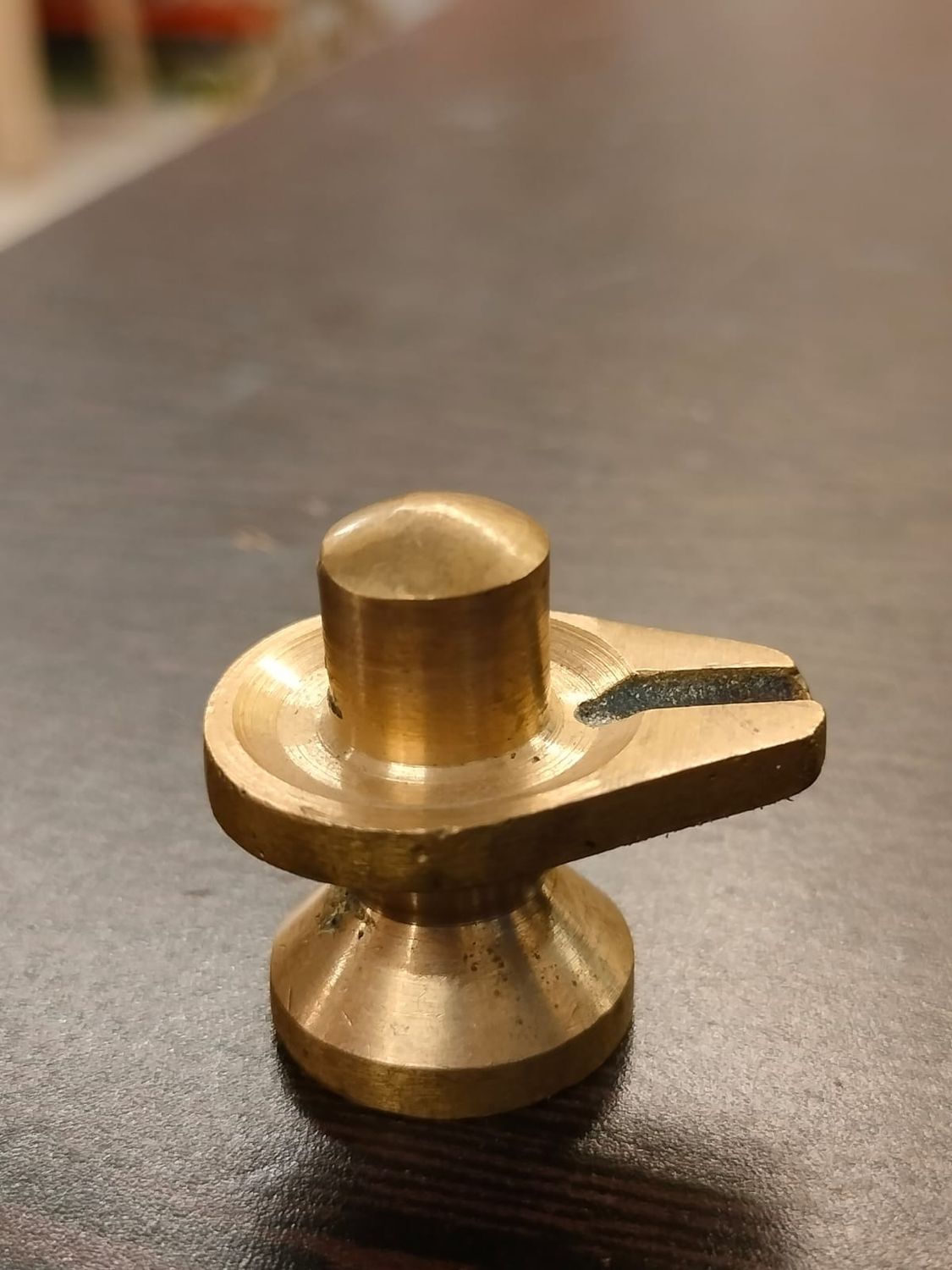 Brass shivalinga idol-4