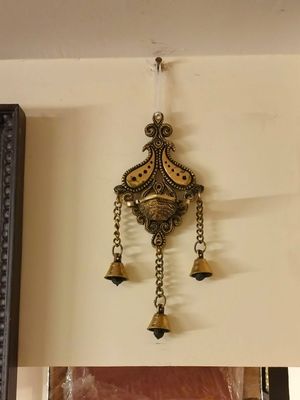 Brass bell diya-2