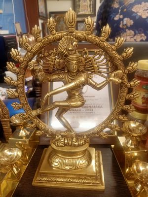 Brass nataraj