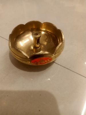 Brass Lotus diya
