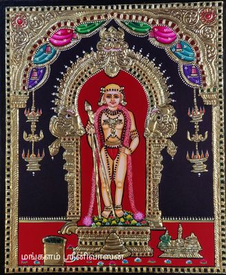 Pazhani Aandi KolamTanjore painting