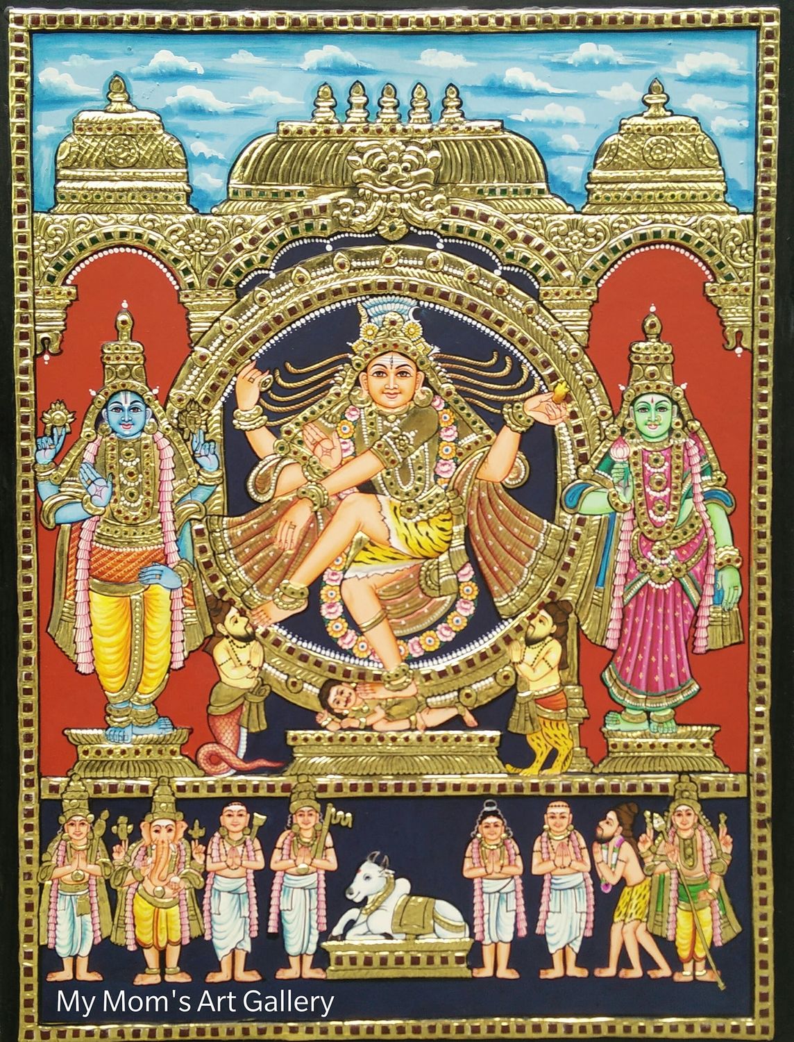 Nadarajar Tanjore painting