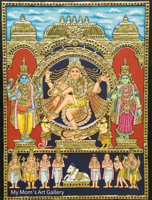 Nadarajar Tanjore painting