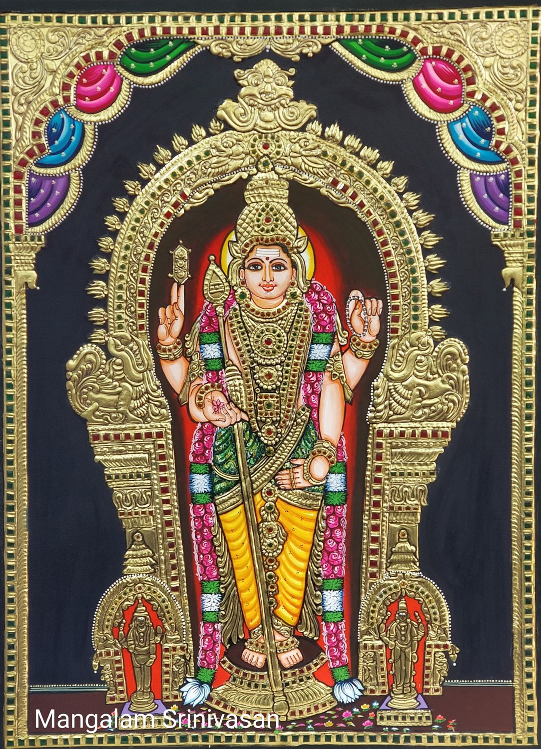 Tiruchendur Tanjore painting