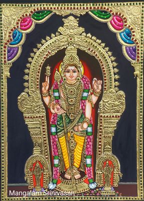 Tiruchendur Tanjore painting