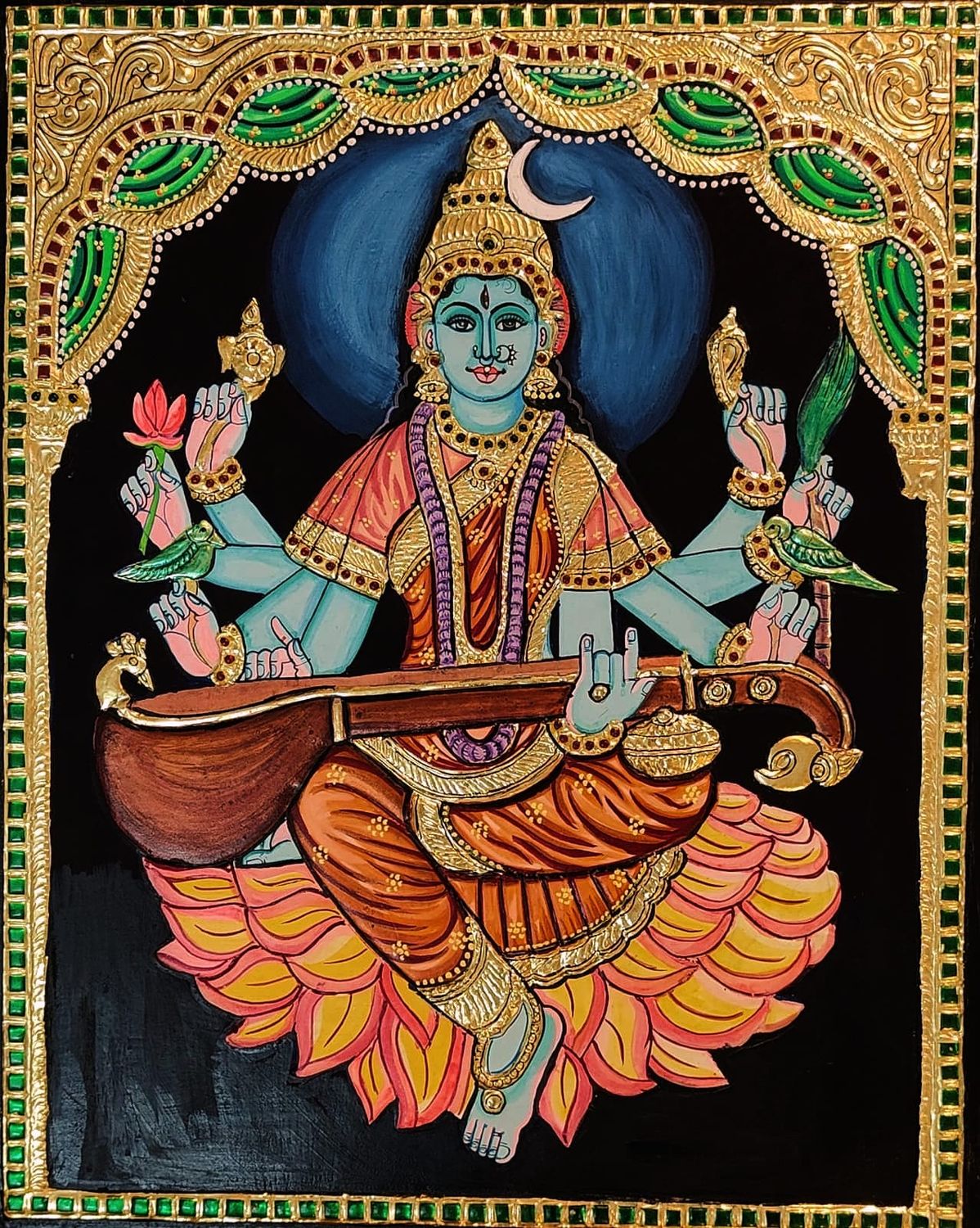 Shamala Tanjore painting