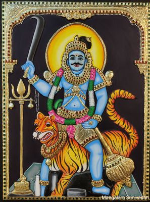 Karuppannasamy Thanjavur Painting