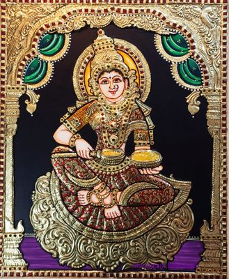 Annapoorani Thanjavur Painting