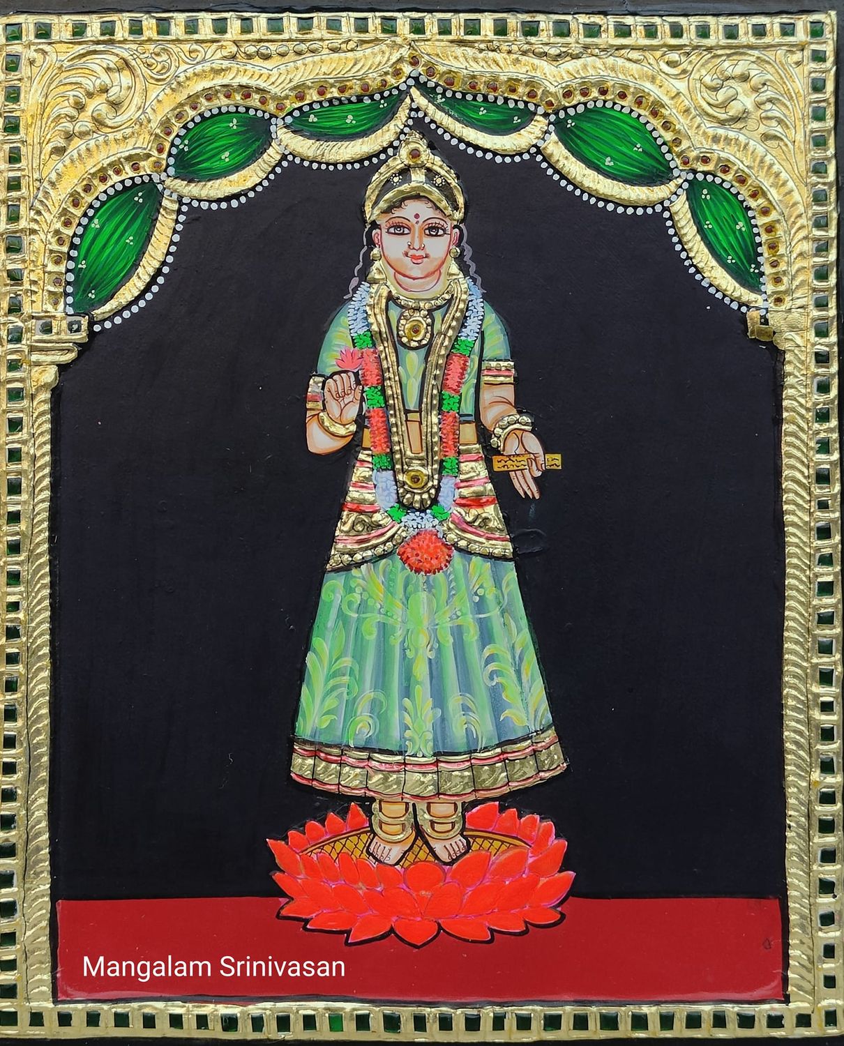 Balambikai Amman Thanjavur Painting