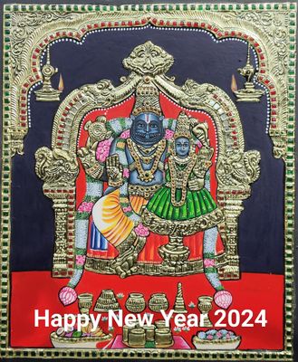 Narasimha Thanjavur Painting