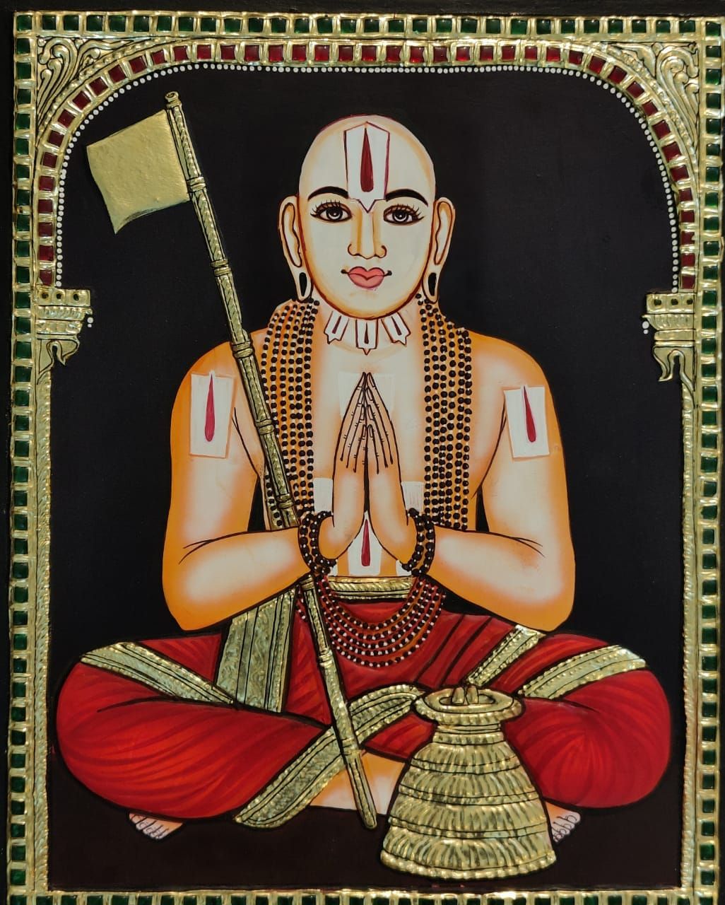 Ramanujar Thanjavur Painting