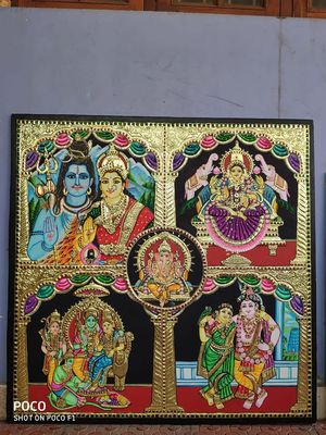 Pannel Tanjore painting