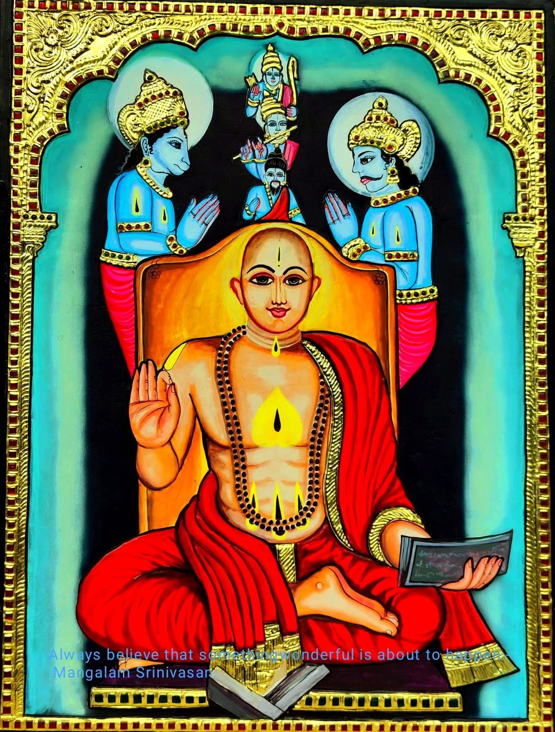 Madhwar Tanjore painting