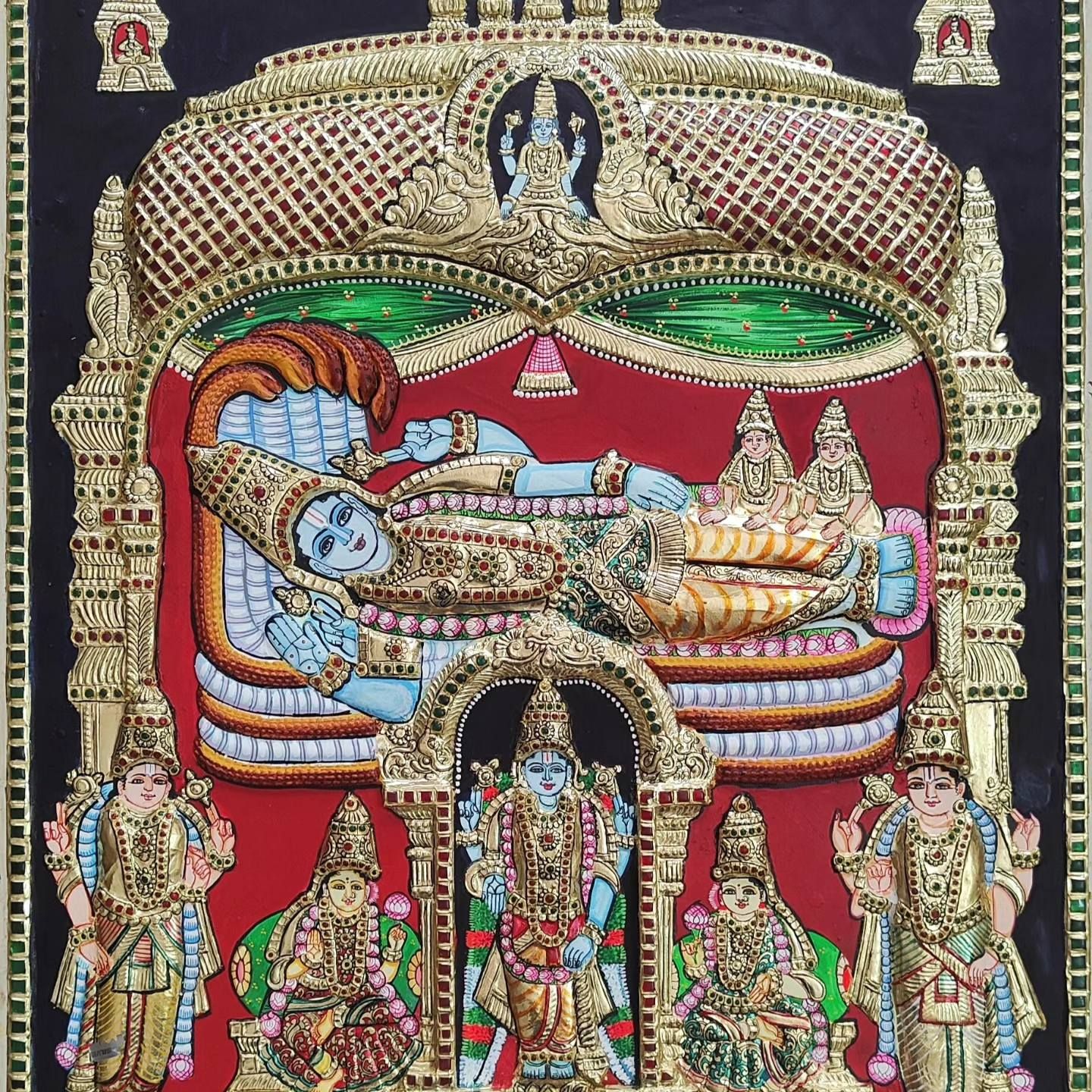 Ranganathar Tanjore painting