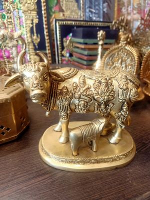 Brass kamadenu
