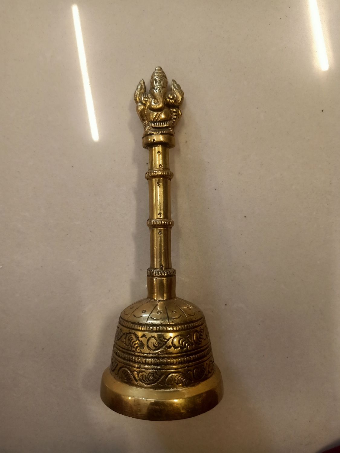 Brass Ganesh bell