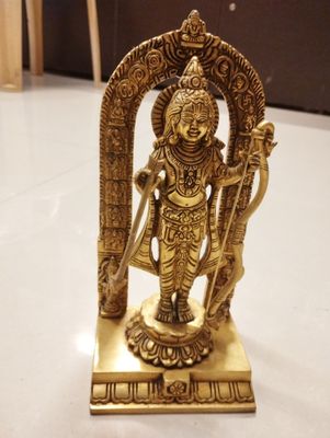 Brass Ayodhya Ramar idol