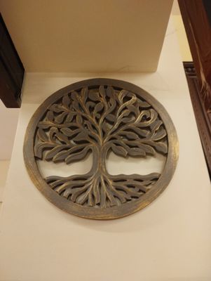 Wooden fancy wall hanging