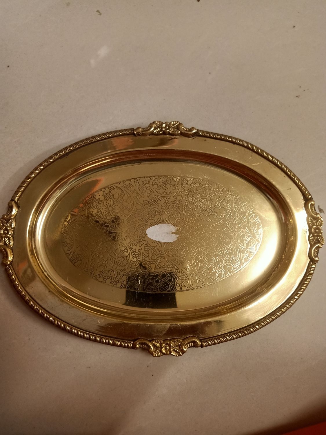 Brass plate
