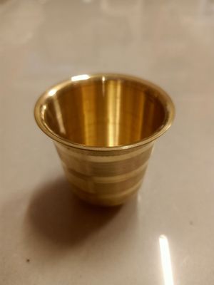 Brass glass  (B)