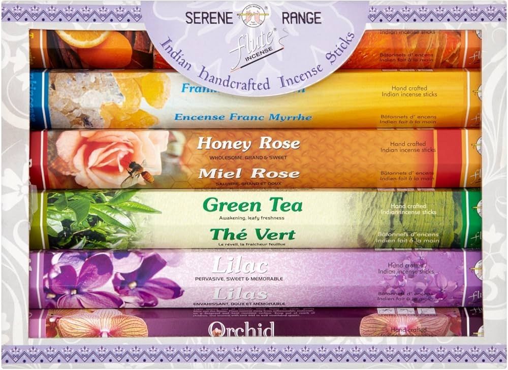 Flute serene range incense